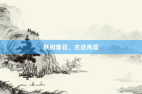 铁树着花，古迹再现